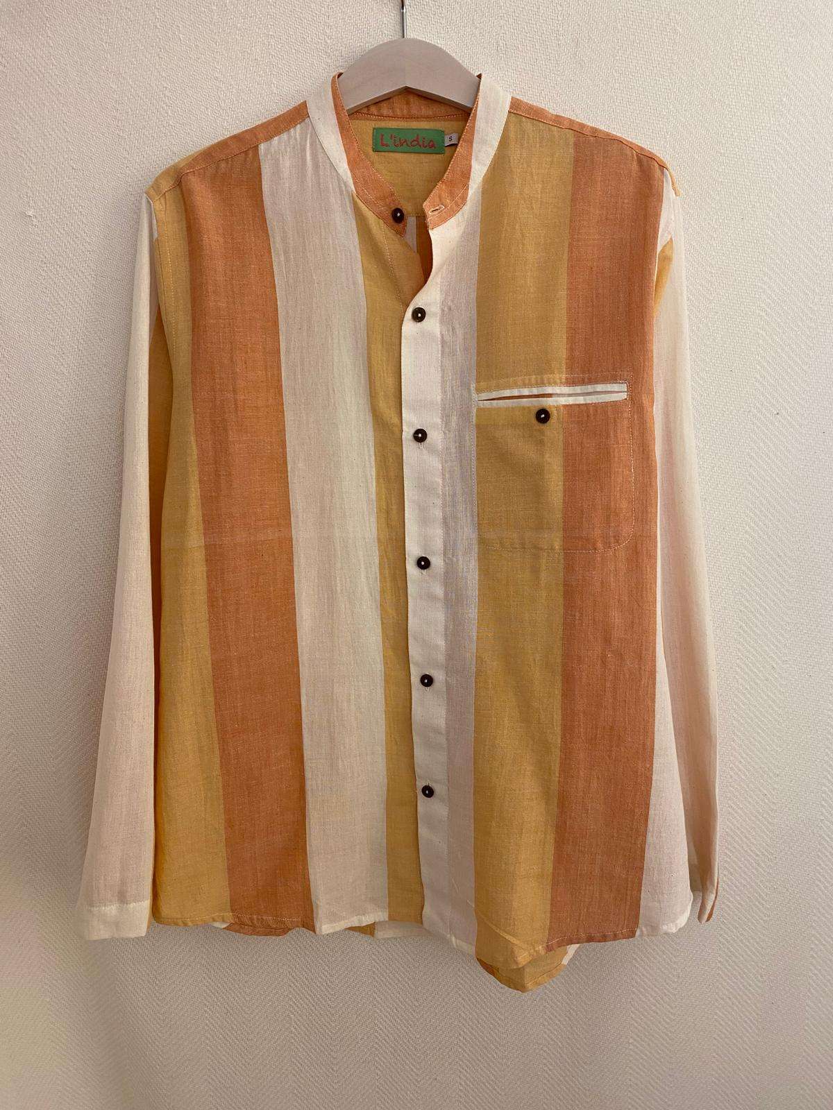 Camisa rayas kadhi hombre - Imagen 4