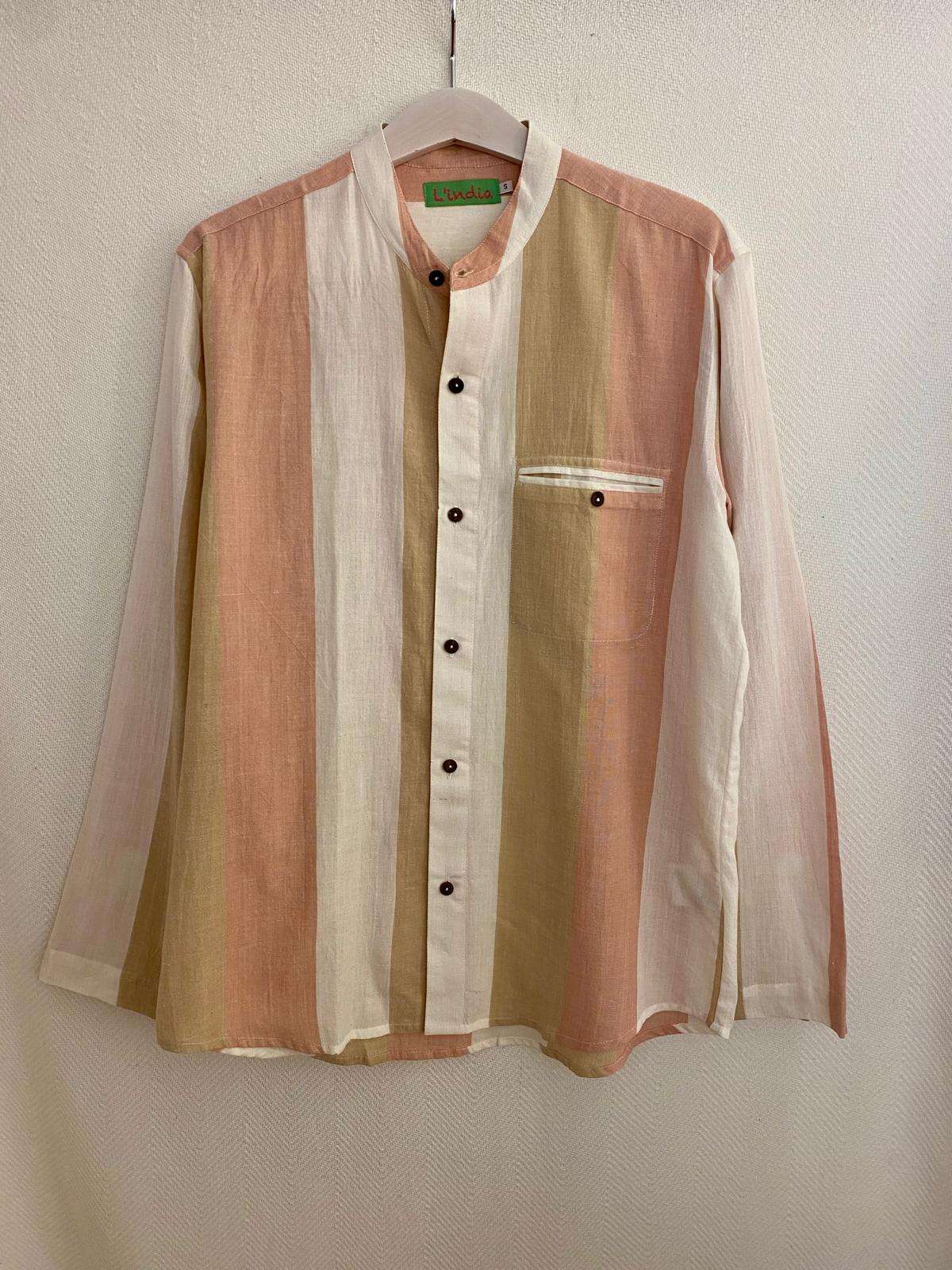 Camisa rayas kadhi hombre - Imagen 6