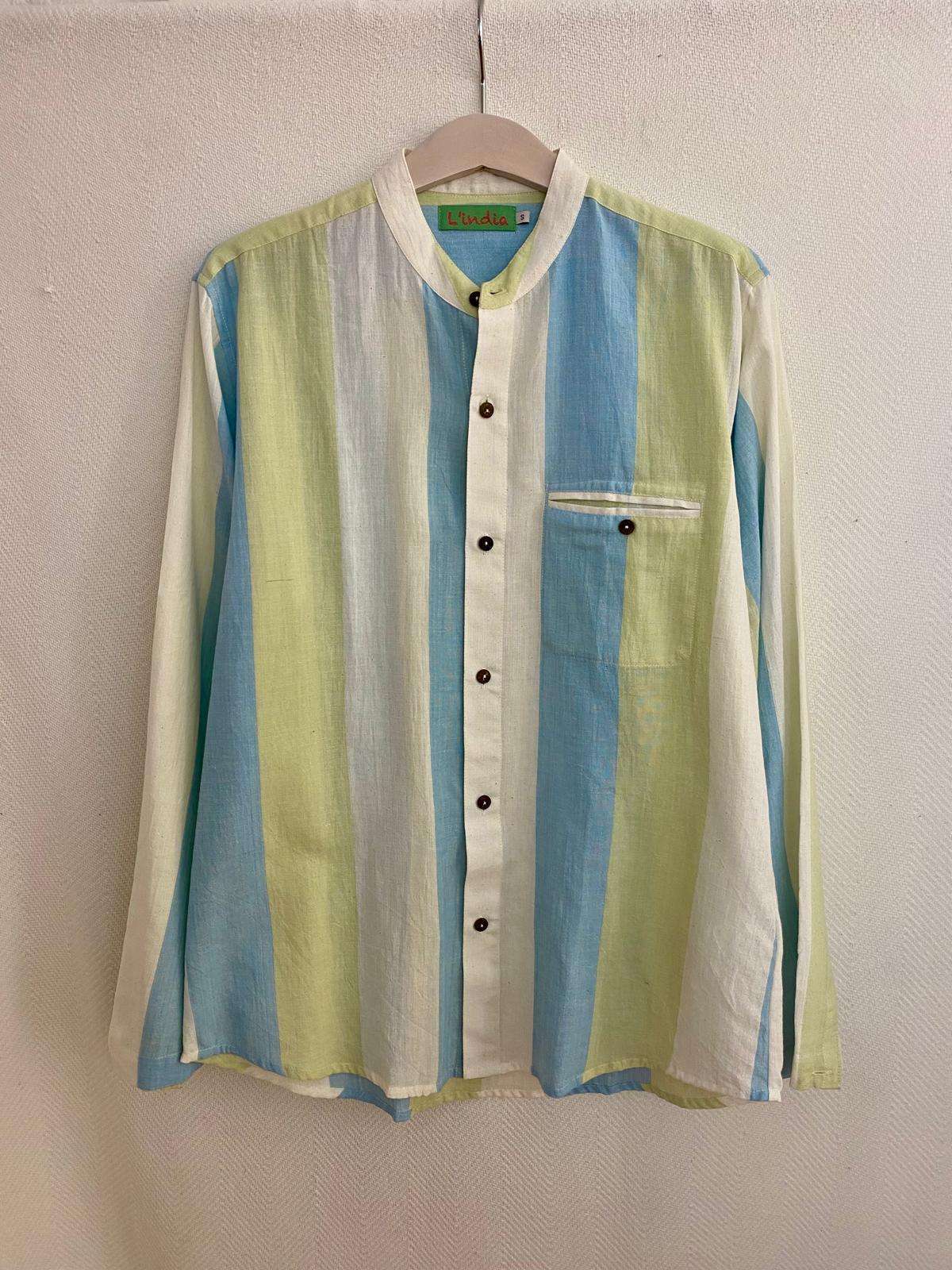 Camisa rayas kadhi hombre - Imagen 2