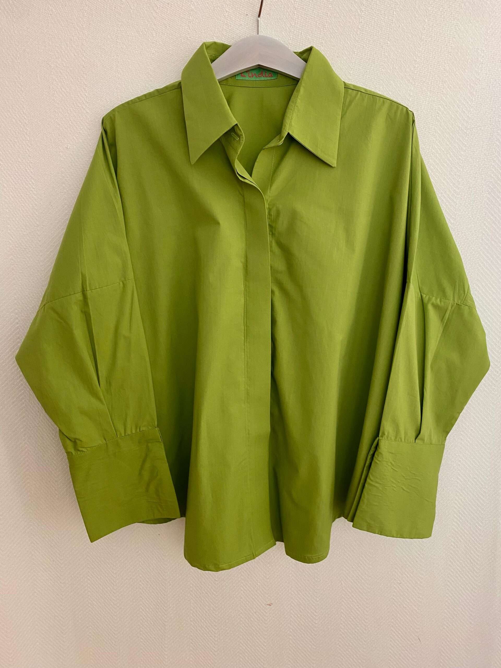 Camisa popelín oversize - Imagen 12