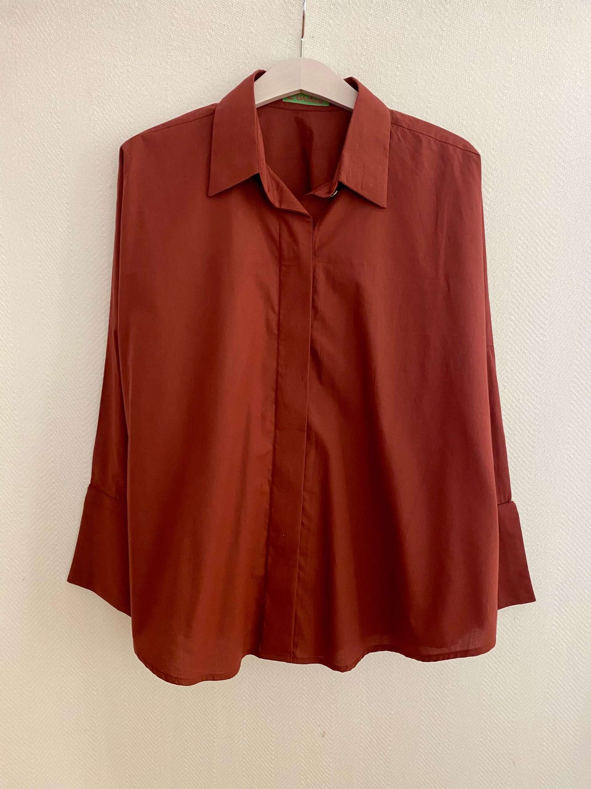 Camisa popelín oversize - Imagen 14