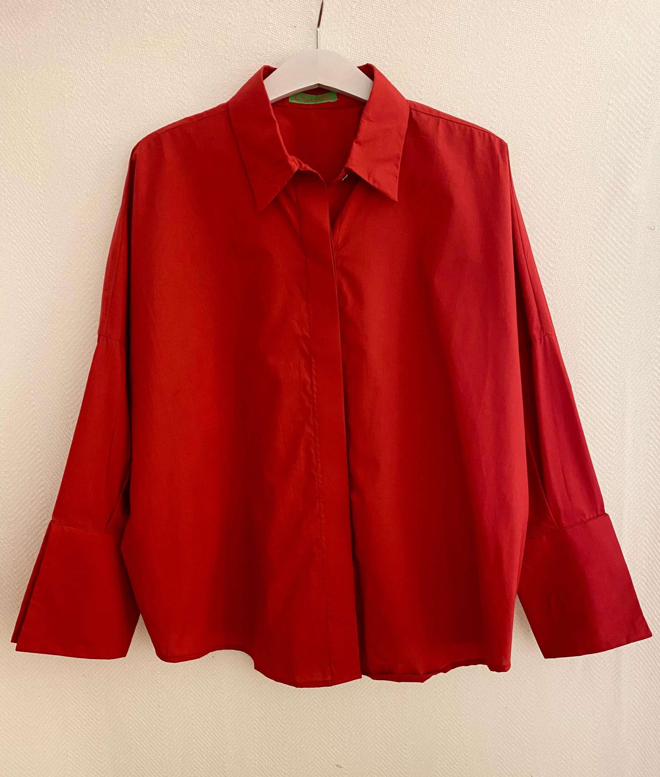 Camisa popelín oversize - Imagen 5
