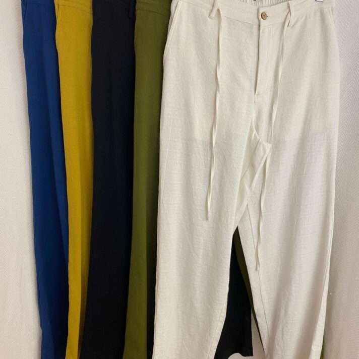 Pantalón crepé hombre