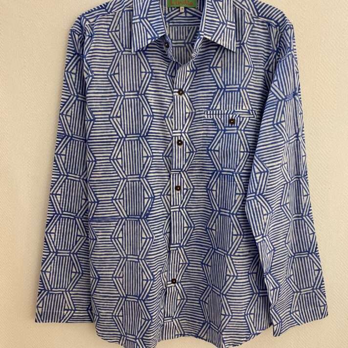 Camisa hexágonos