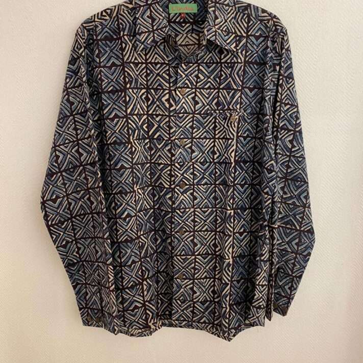 Camisa cruces azules
