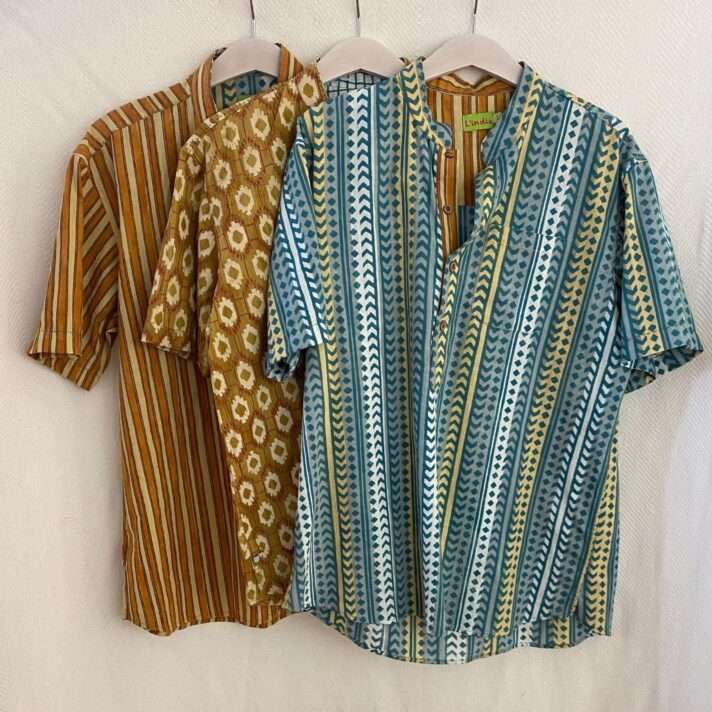 Kurta manga corta