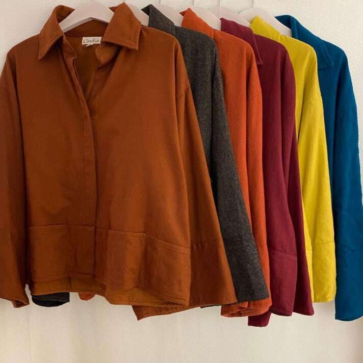 Chaqueta corta lana