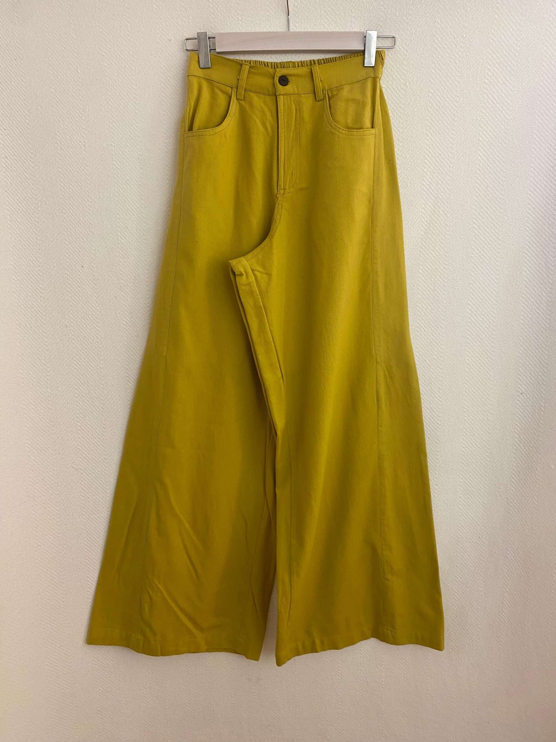 Pantalón lana botón - Imagen 7