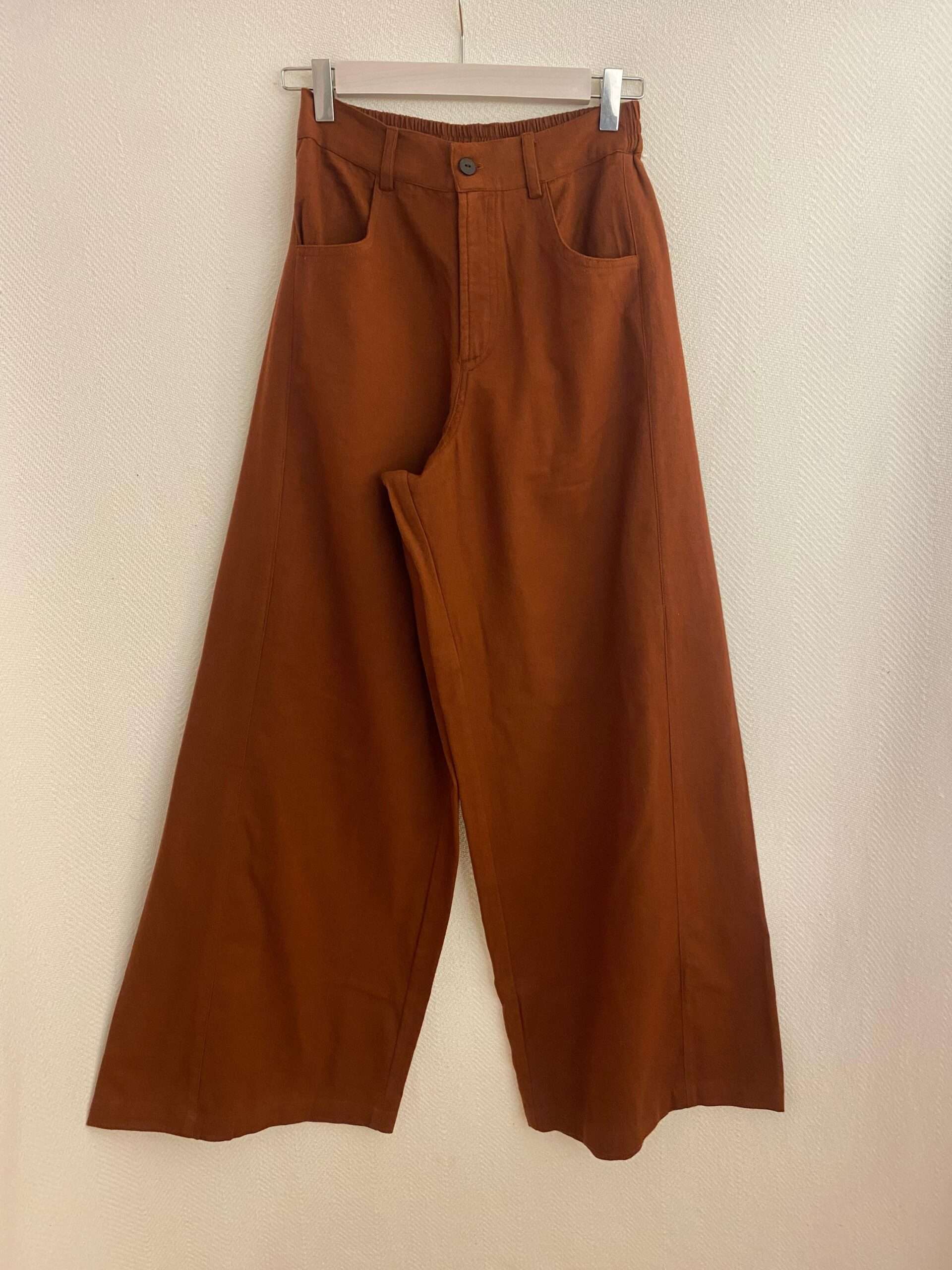 Pantalón lana botón - Imagen 6