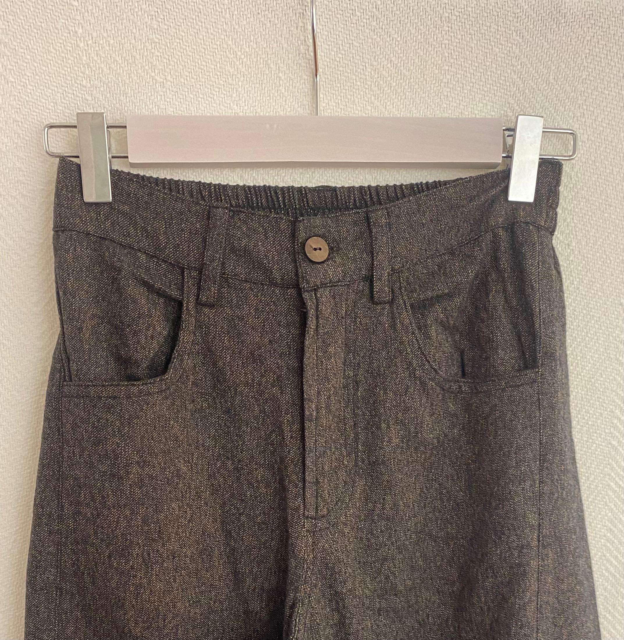 Pantalón lana botón - Imagen 5