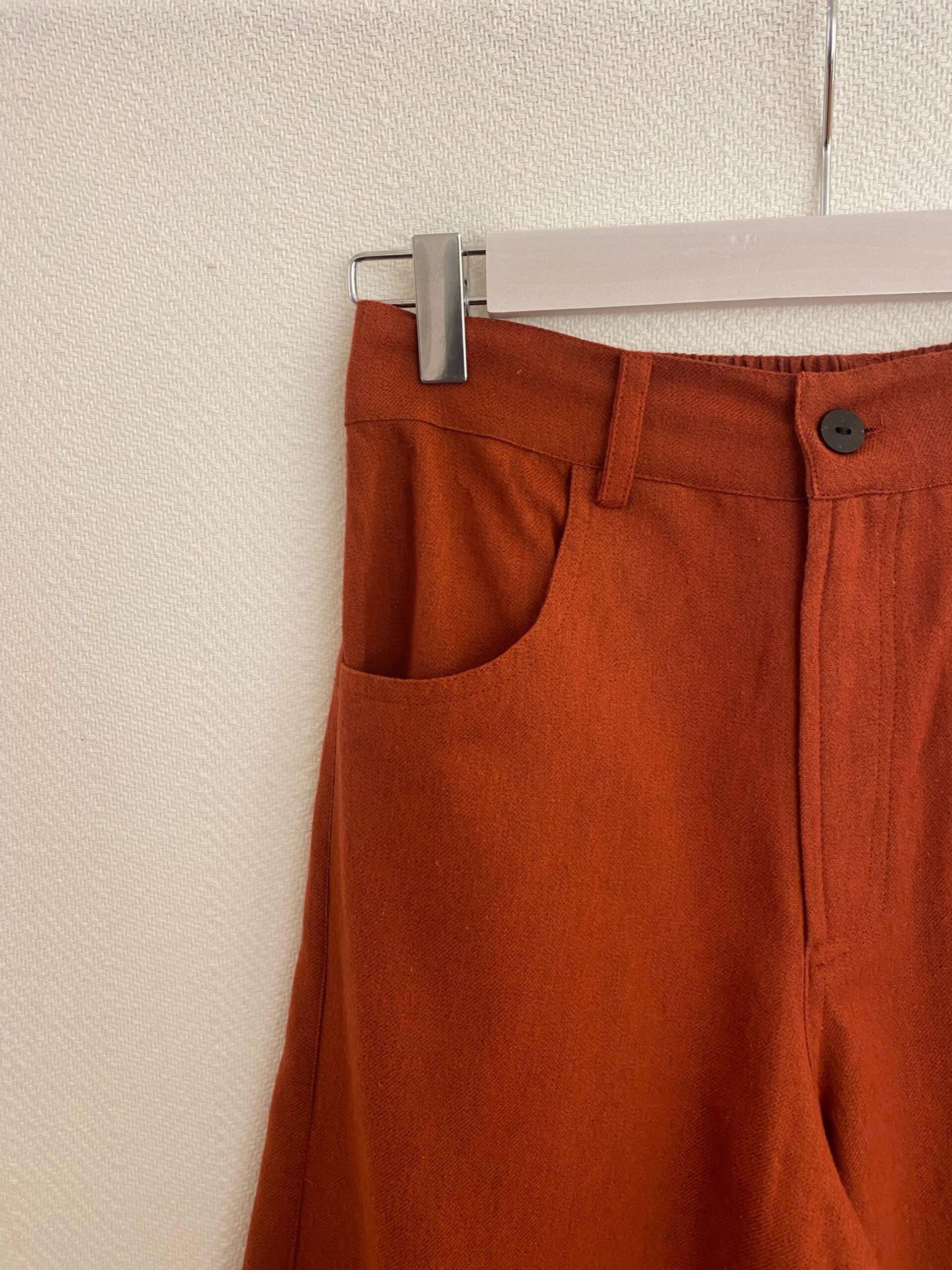 Pantalón lana botón - Imagen 3