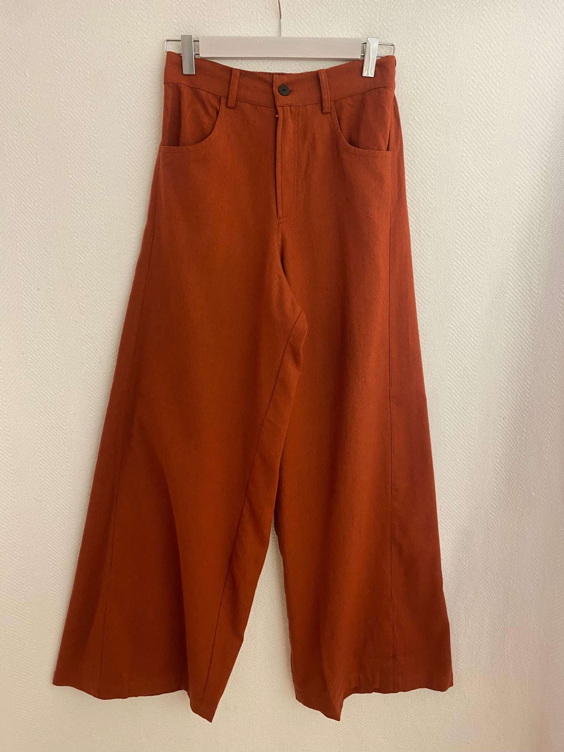 Pantalón lana botón - Imagen 2