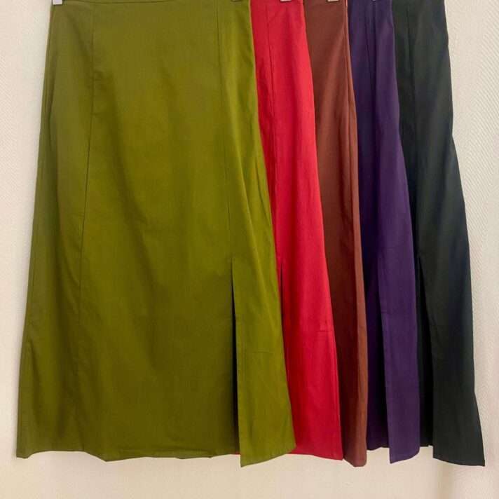 Falda midi lycra