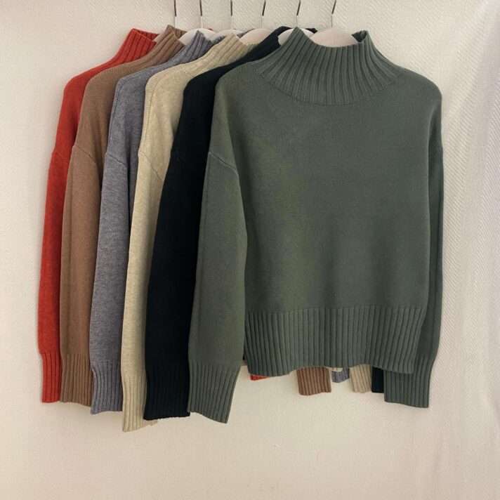 Jersey cuello perkins canalé
