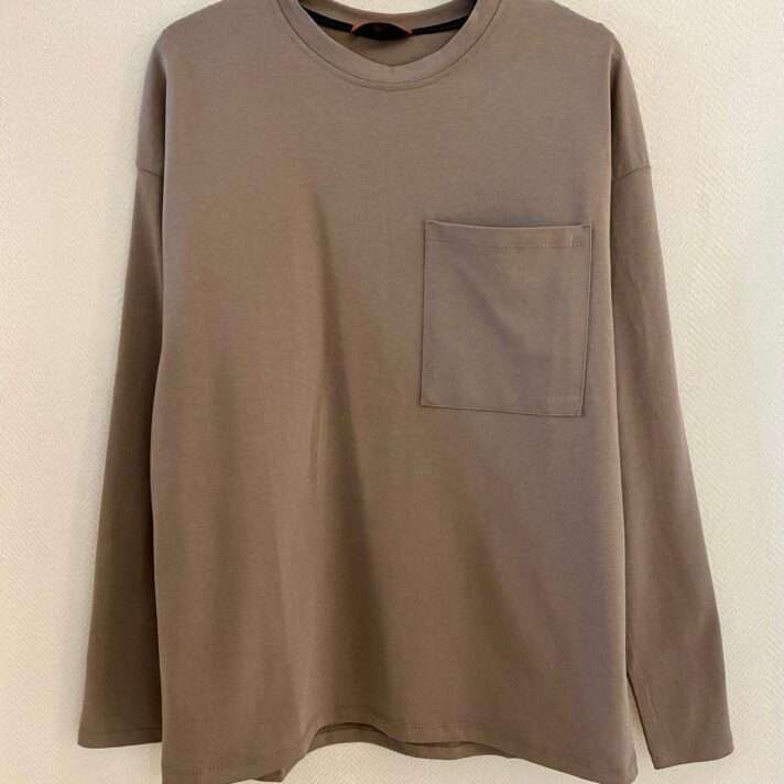 Camiseta Bolsillo Marrón